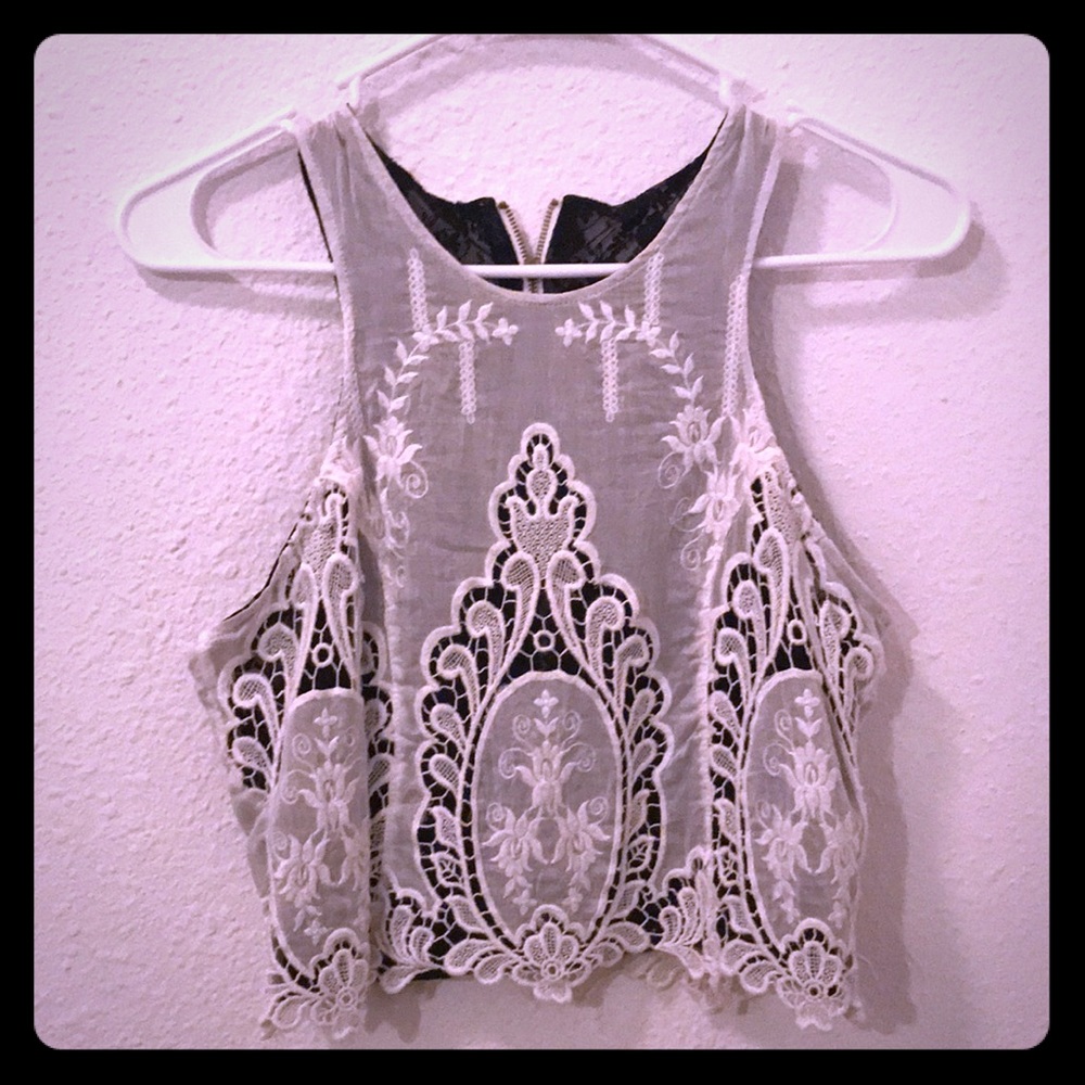 Lace Crop Top